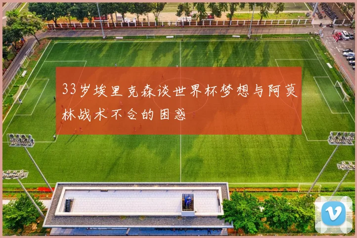 33岁埃里克森谈世界杯梦想与阿莫林战术不合的困惑