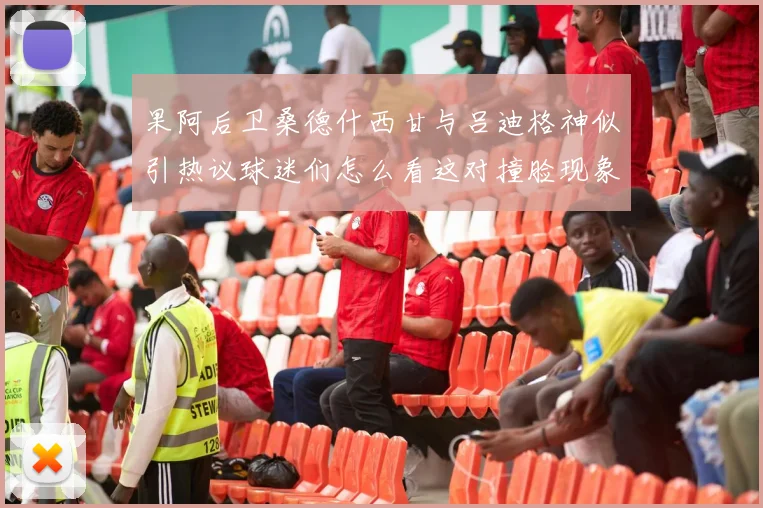 果阿后卫桑德什西甘与吕迪格神似引热议球迷们怎么看这对撞脸现象
